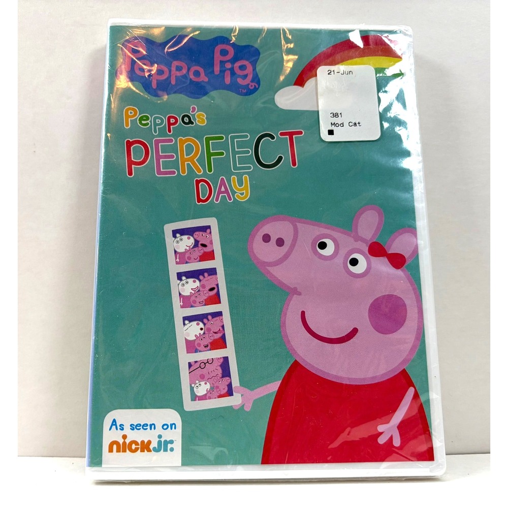 Peppa Pig: Peppa's Perfect Day DVD Nick Jr Brand New Sealed